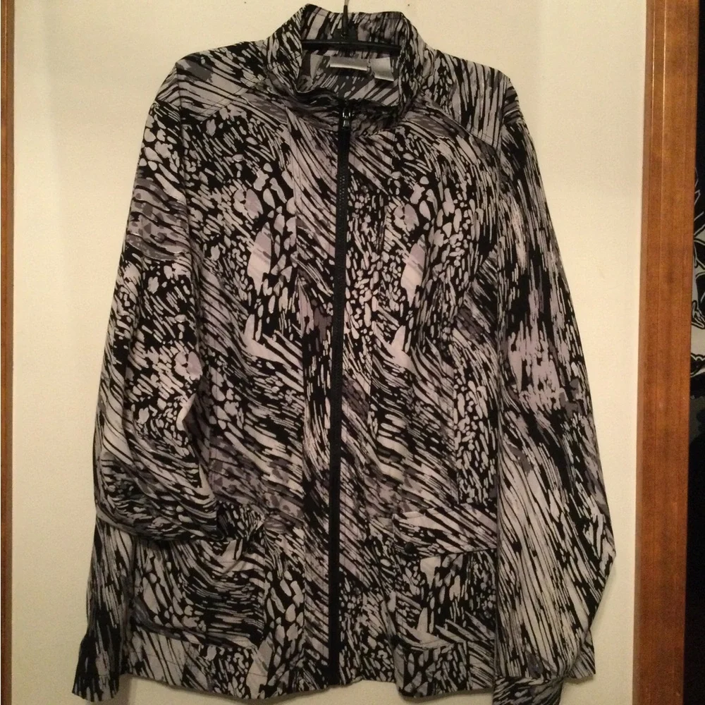 Chicos Zenergy Patterned Jacket, size XL - Picture 1 of 7